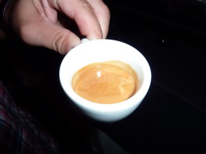good cup espresso