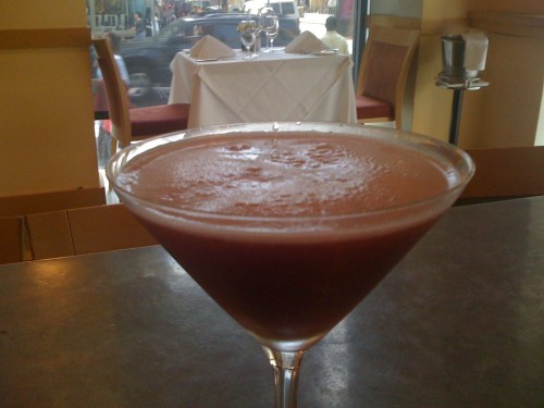 pink, frothy, spicy, refreshing - what more do you need?