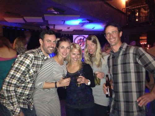 Some fun nightlife to be found in Steamboat.  Seek out the 80s cover band if you want to get your dance on.  We met up with Chris, another Elmira transplant in Colorado.