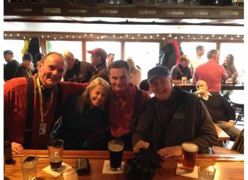 We worked hard for these apres ski beers.