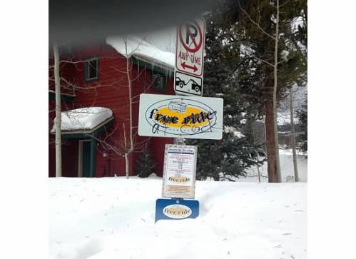 I took advantage of the free bus to the slopes and was amused by the graffiti.